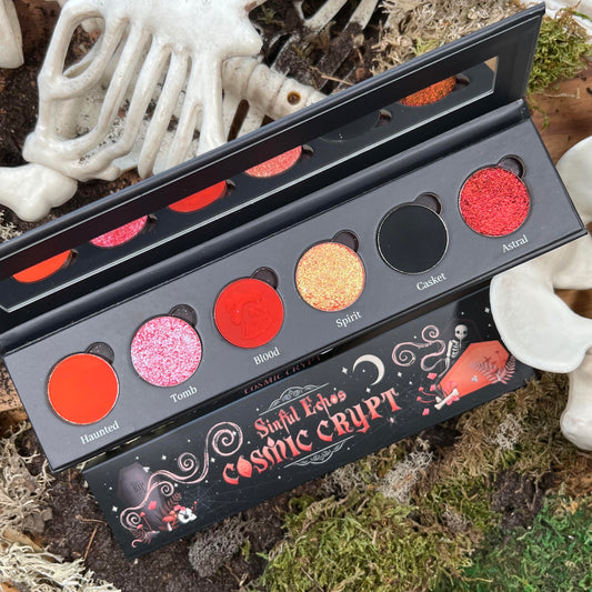 Cosmic Crypt pressed pigment palette